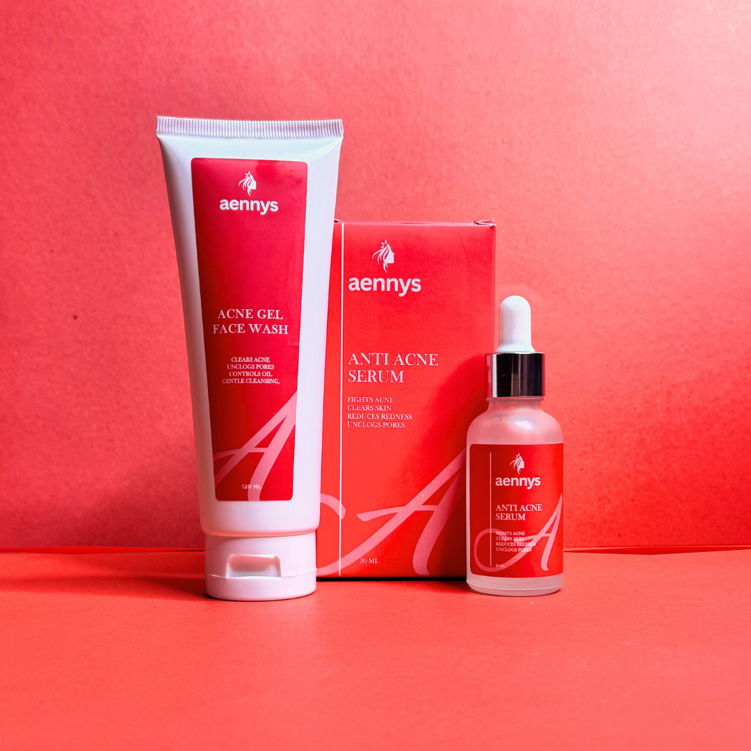 Aennys Acne Bundle – Serum + Facewash for Fast & Clear Results