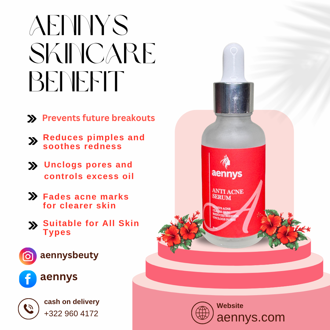 Aennys Anti Acne Serum – For Pimples, Oily & Sensitive Skin